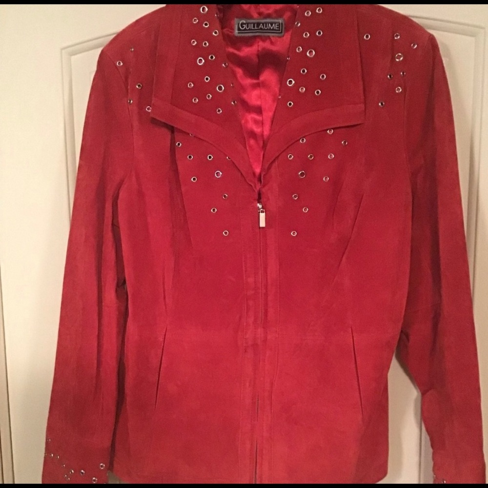 Gorgeous Guillaume washable suede jacket